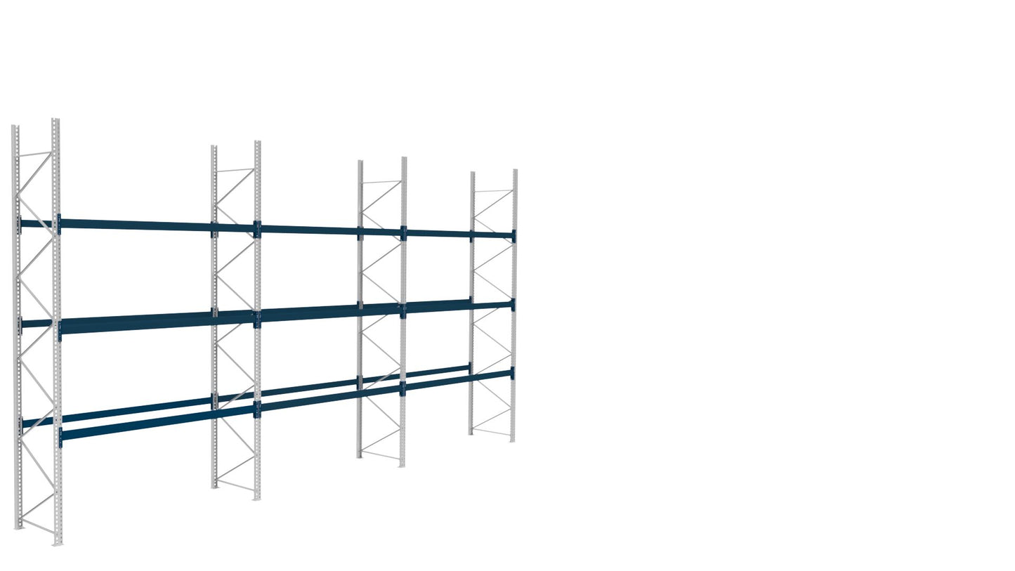 BITO Pallereolpakke H5000 – 36 pallplasser i 3 fag