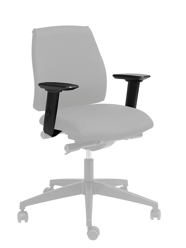 Office Pro armlæn – arbeidsstol med rygg