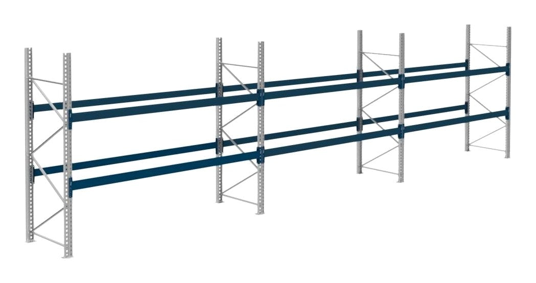 BITO Pallereolpakke H2500 – 27 pallplasser i 3 fag