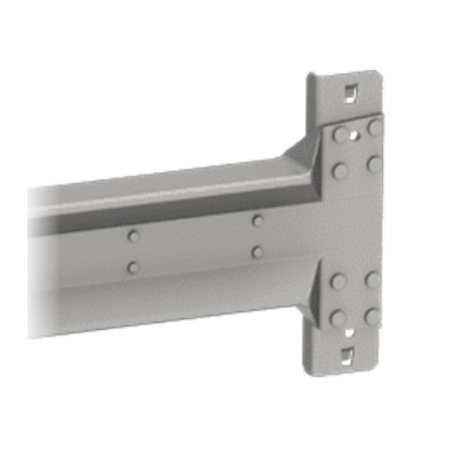 Galvanisert Constructor P90 Silverline bærejern med krok, illustrasjon