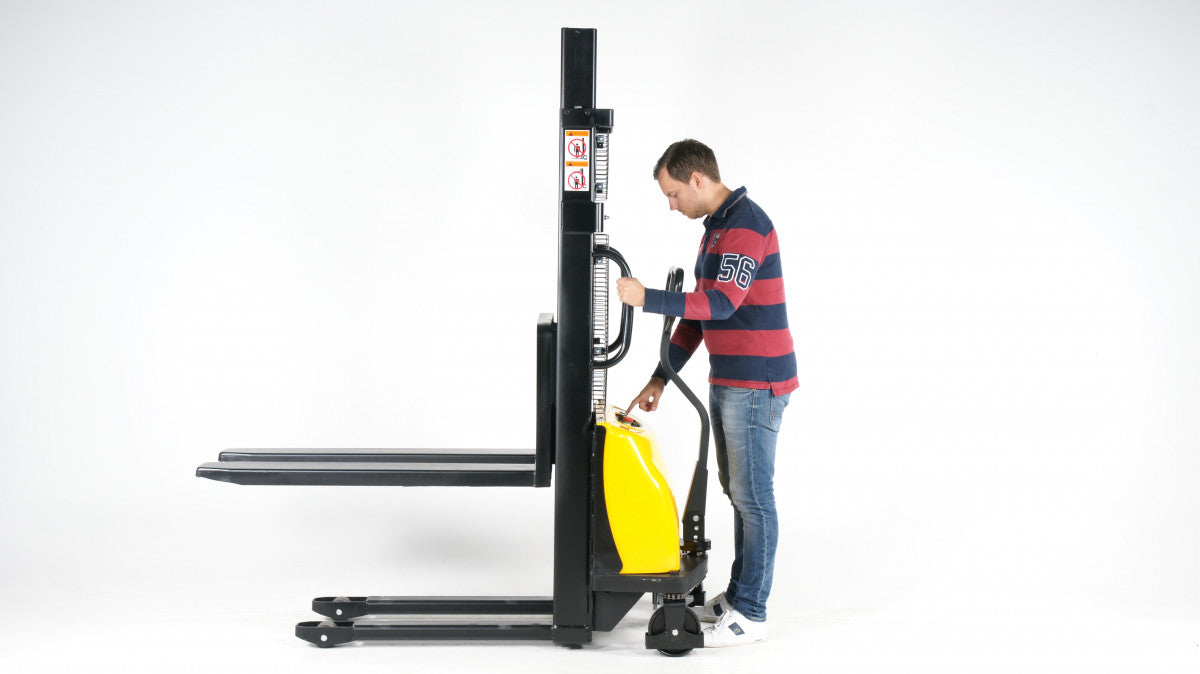 Elektrisk pallestabler 1000 kg – CDD10B, flere høyder