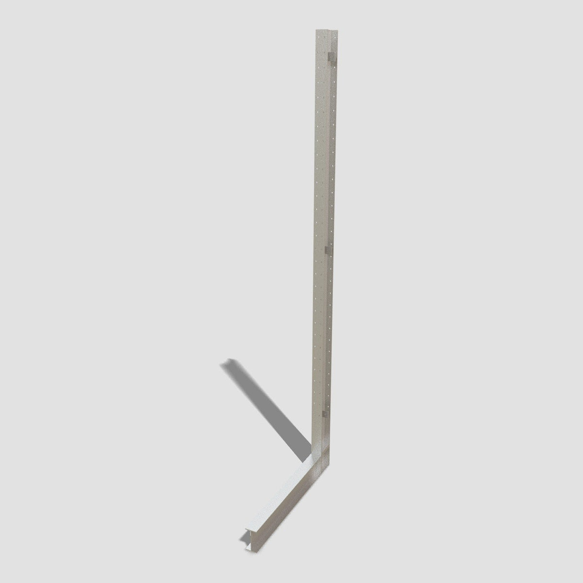 Søyle til tung grenreol, enkeltsidig 3500 mm, galvanisert