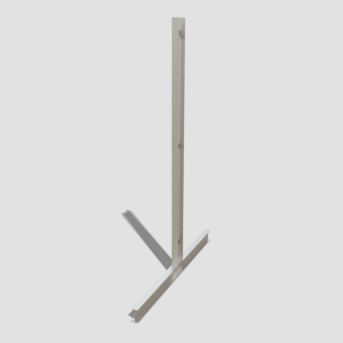 Søyle til tung grenreol, dobbeltsidig 3500 mm, galvanisert