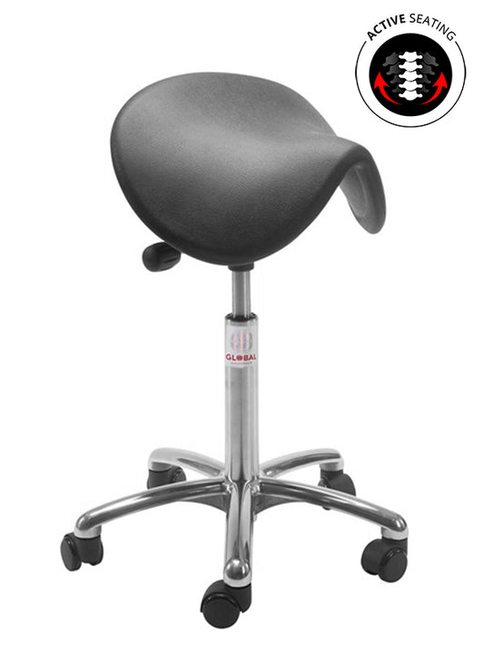 Dalton PU Alu 60-79cm – sadelstol til verksted