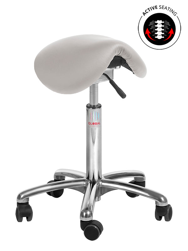 Mini Alu 53-72cm – sadelstol til klinikk