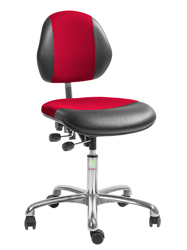 DUO kontorstol 44-56cm – arbeidsstol med rygg