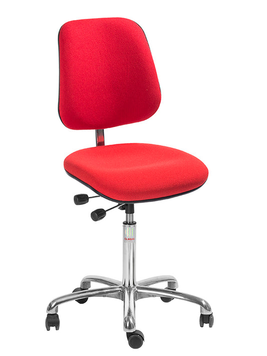 Office Alu 44-56cm – arbeidsstol med rygg