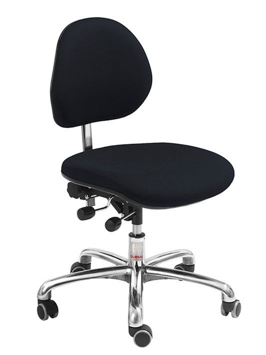 Office Alu 44-56cm – arbeidsstol med rygg