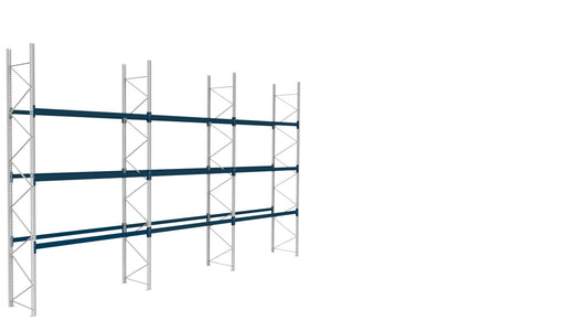 BITO Pallereolpakke H5500 – 36 pallplasser i 3 fag