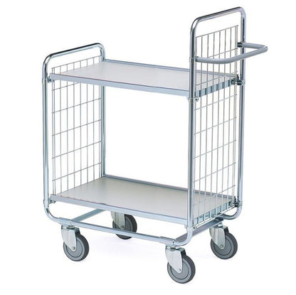 Hyllevogn 100, 2 hyller – fleksibel plukk- og transportvogn