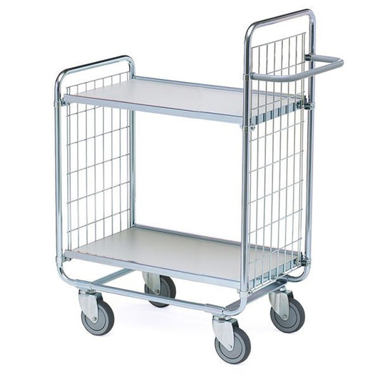 Hyllevogn 100, 2 hyller – fleksibel plukk- og transportvogn