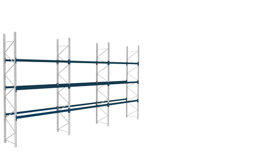 BITO Pallereolpakke H5000 – 36 pallplasser i 3 fag