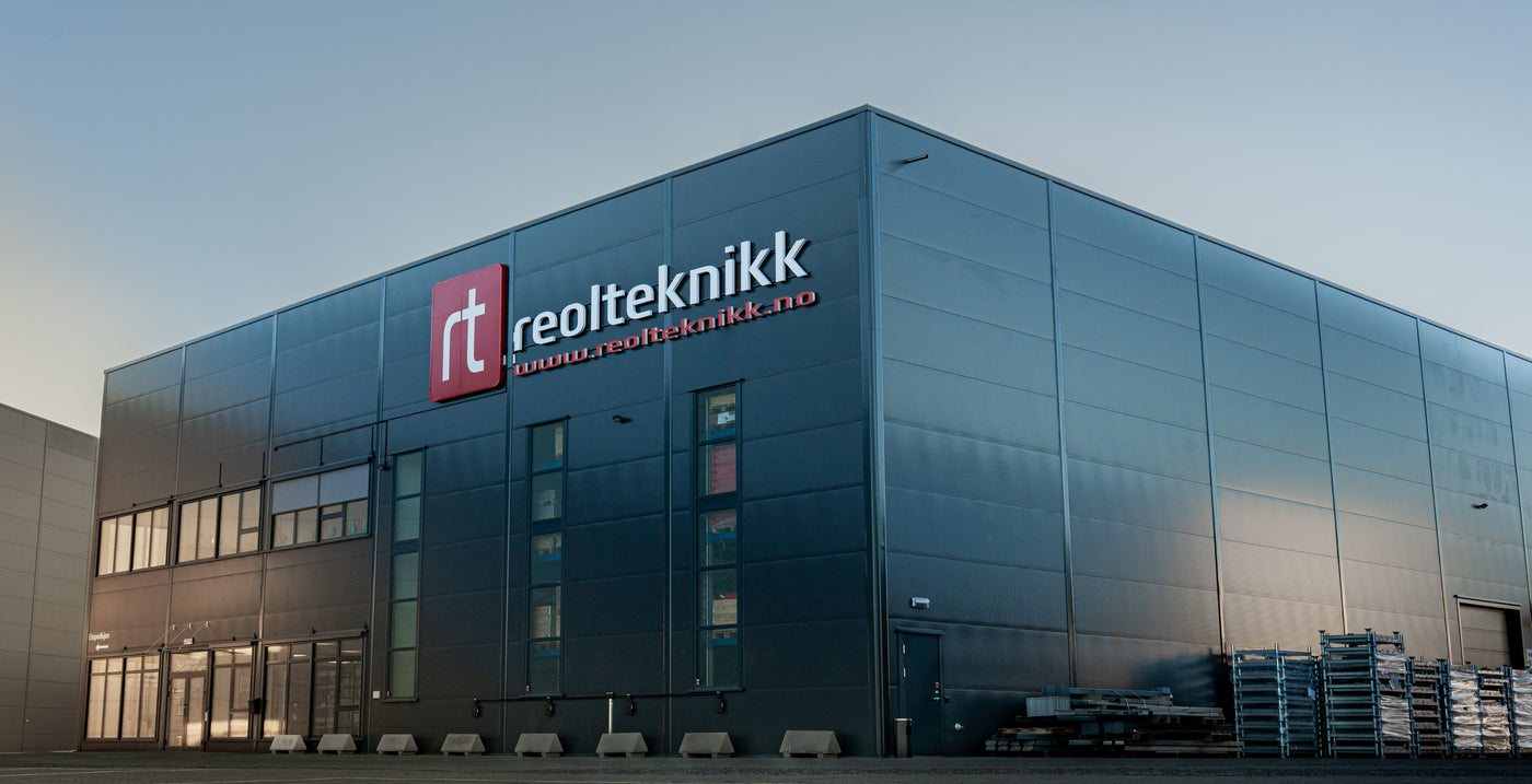 Lagerløsning levert av Reolteknikk
