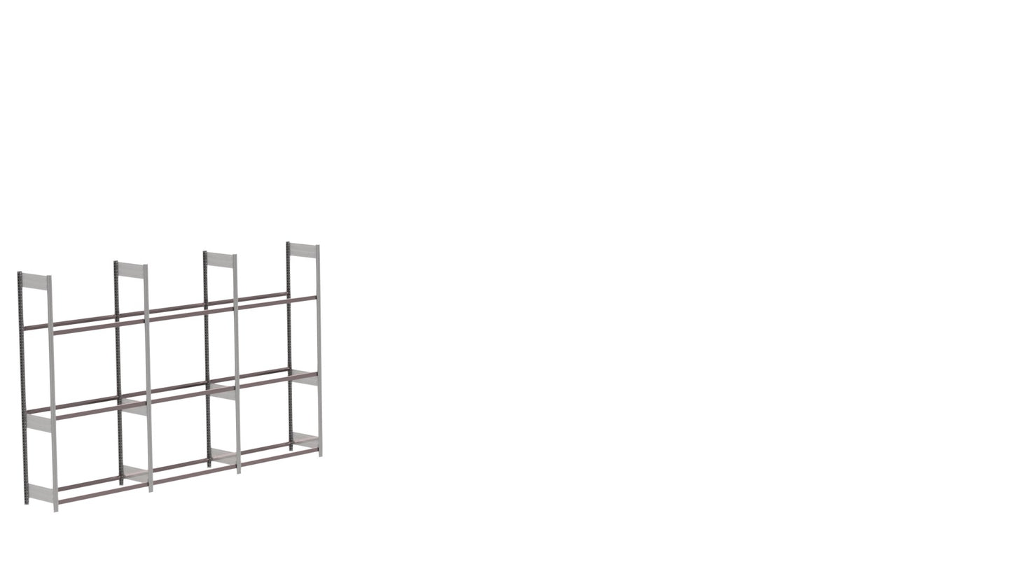 Produktbilde av BITO dekkreolpakke i stål, L3074 × H2000 × D424mm