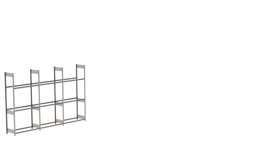 Produktbilde av BITO dekkreolpakke i stål, L3074 × H2000 × D424mm