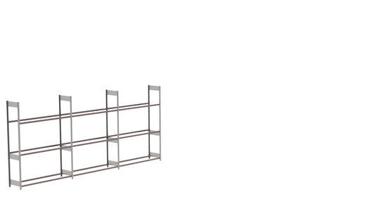 Produktbilde av BITO dekkreolpakke i stål, L4574 × H2000 × D424mm