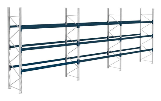 BITO Pallereolpakke H3500 – 36 pallplasser i 3 fag