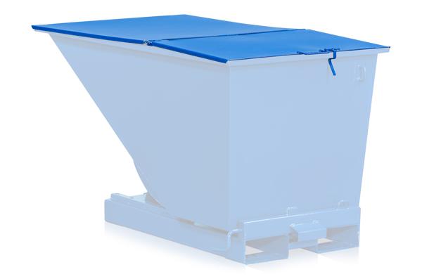 Lokk til tippcontainer – passer 150–1100 liter