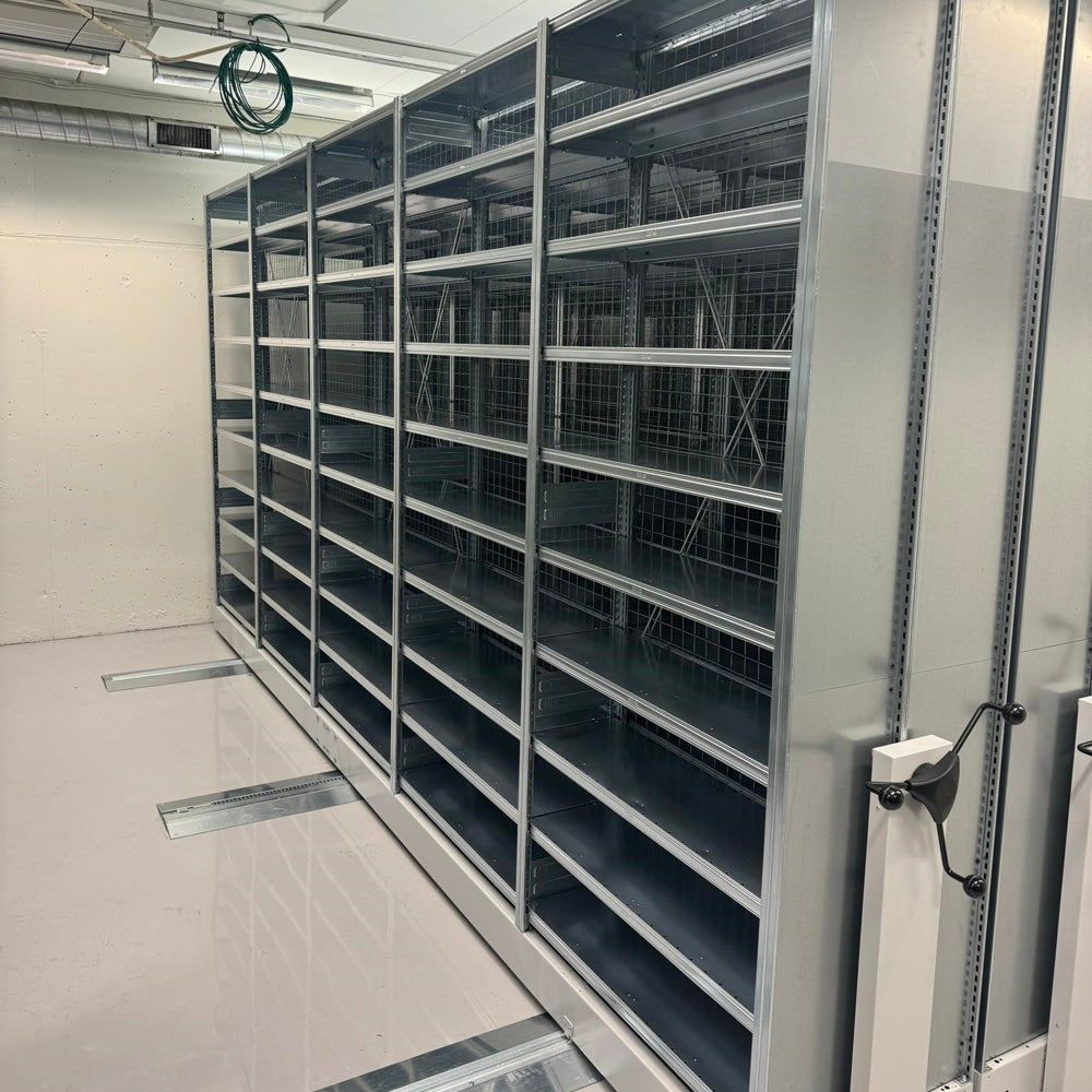 Mobile hyllereoler for Møller Bil Vest AS