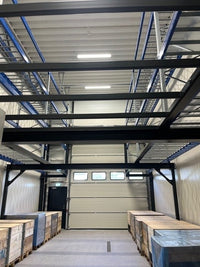 Pallereoler med flyttbar mesanin – miniatyrbilde