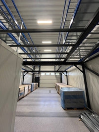 Pallereoler med flyttbar mesanin – miniatyrbilde 2