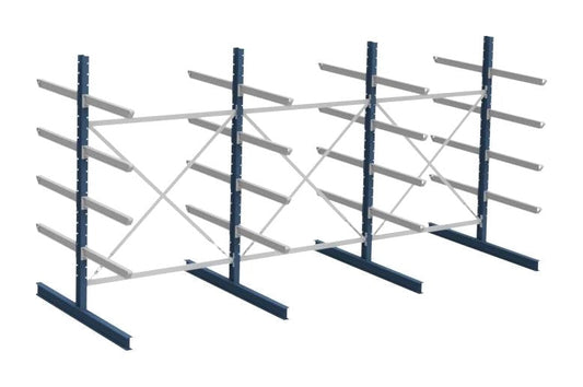 Grenreolpakke dobbeltsidig L4560×H2490×D1120 mm – 5 nivå