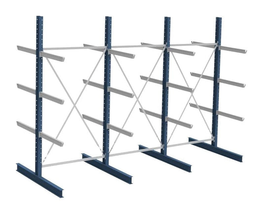 Grenreolpakke dobbeltsidig L4580×H3540×D1260 mm – 4 nivå