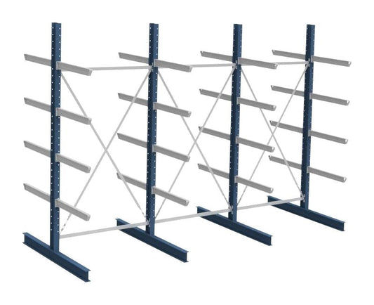 Grenreolpakke dobbeltsidig L4580×H3540×D1260 mm – 5 nivå