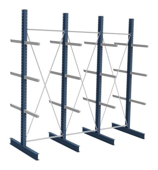 Grenreolpakke dobbeltsidig L4610×H5030×D1320 mm – 4 nivå