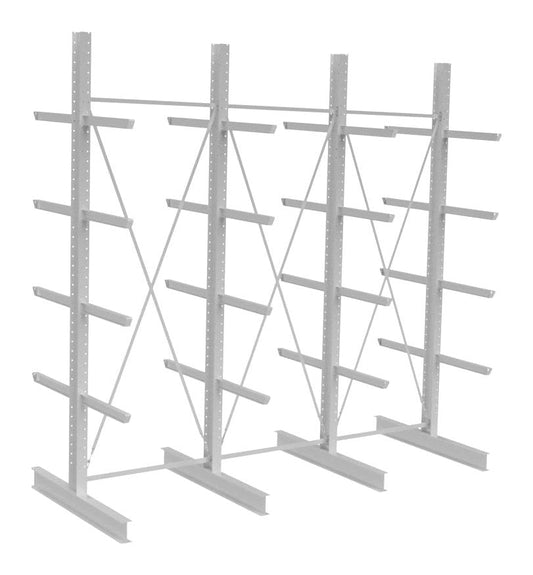 Grenreolpakke dobbeltsidig L4610×H5030×D1320 mm – 5 nivå