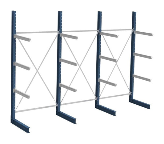 Grenreolpakke enkelsidig L4580×H3540×D1260 mm – 4 nivå