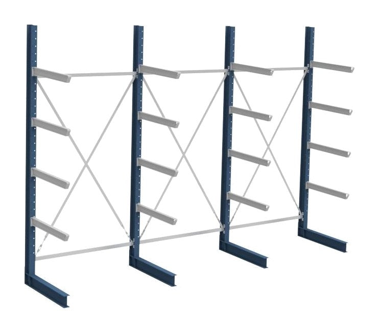 Grenreolpakke enkelsidig L4580×H3540×D1260 mm – 5 nivå