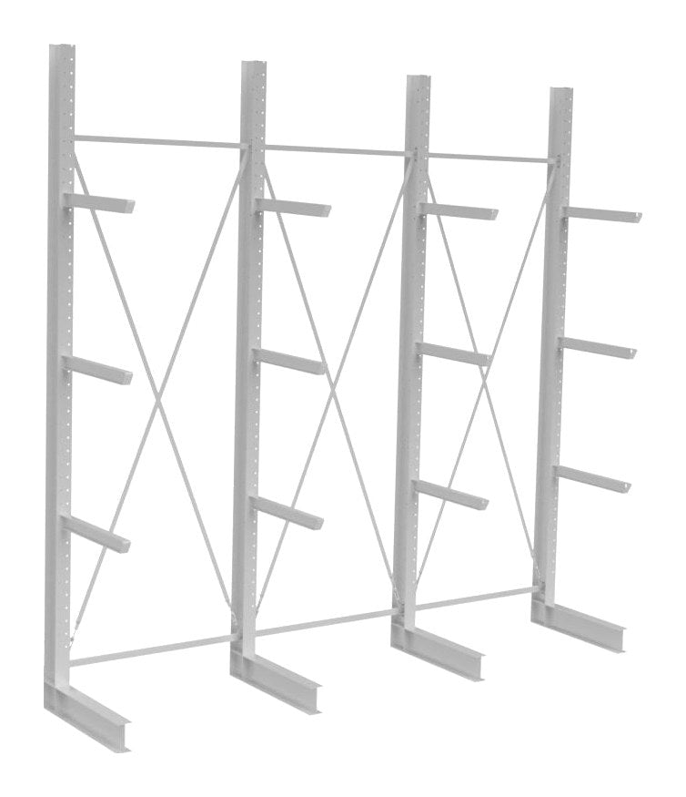 Grenreolpakke enkelsidig L4610×H5030×D1320 mm – 4 nivå