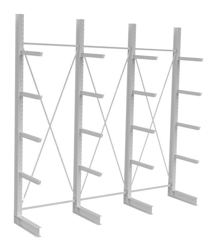 Grenreolpakke enkelsidig L4610×H5030×D1320 mm – 5 nivå